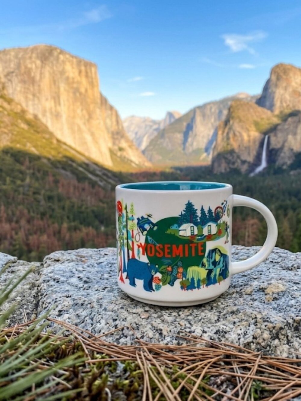 Starbucks Discovery Series Yosemite 14oz Ceramic Mug With Box Vibrant National